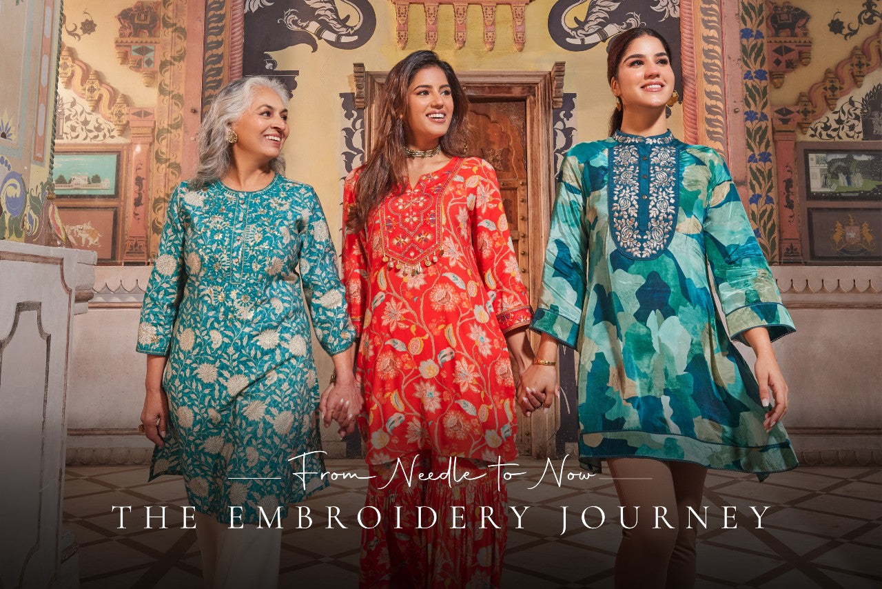 The Evolution of Embroidery in Indian Ethnic Dresses Lakshita The Evolution of Embroidery in Indian Ethnic Dresses Lakshita
