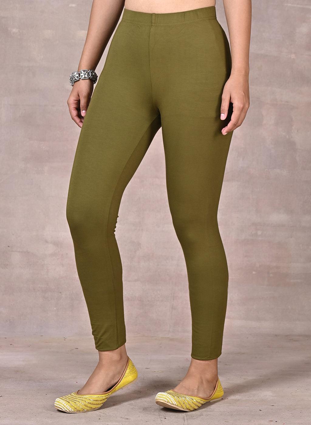 Womens Leggings Leggins Skinny Black Cotton Skinny Fit Legging M Black