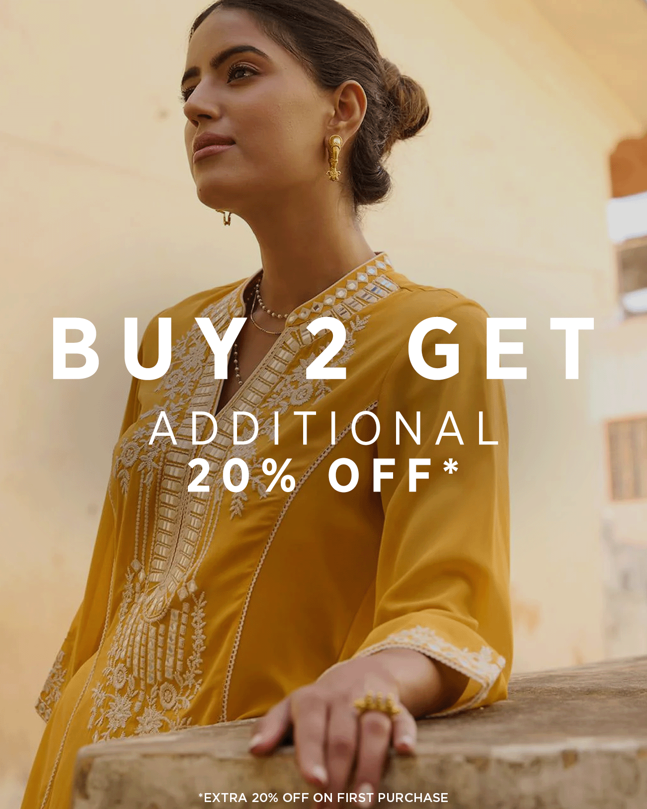Limited Offer! Buy 2 get additional 20% OFF only at Lakshita, best kurtis brand in India
