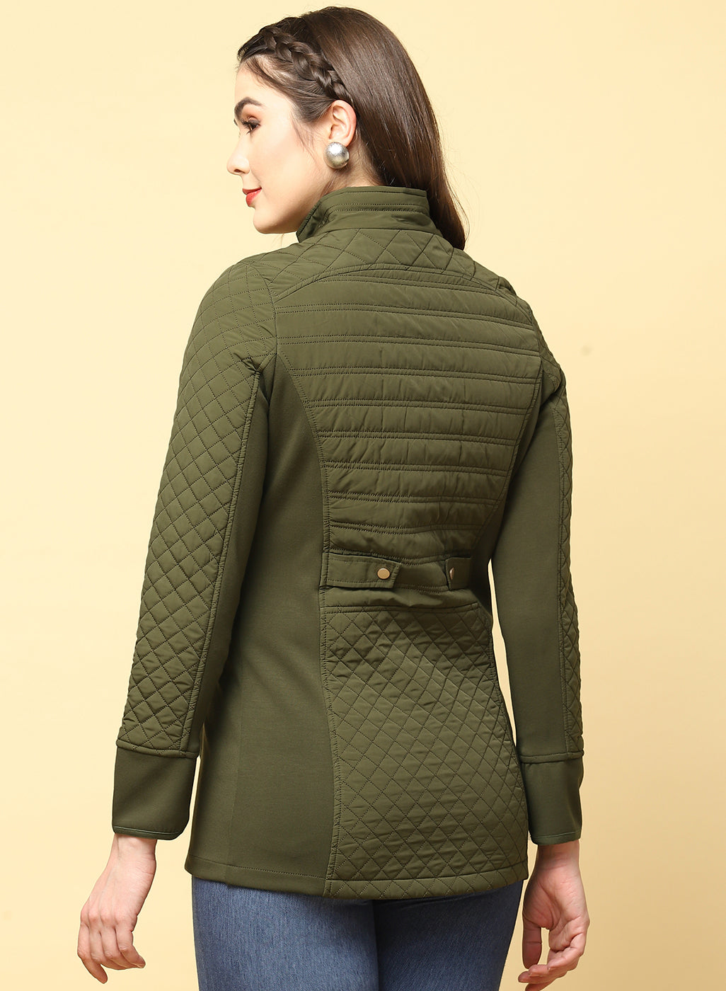 Martini Olive quilted Jacket