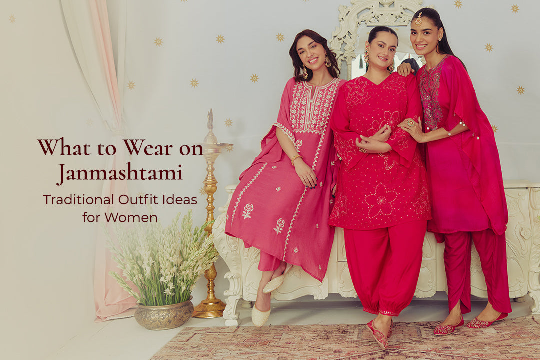 What to Wear on Janmashtami: 5 Janmashtami Outfit Ideas for Women