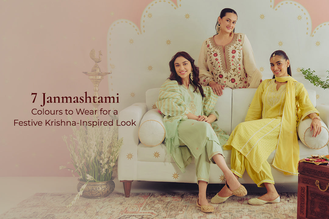 7 Janmashtami Colours to Wear for a Festive Krishna-Inspired Look