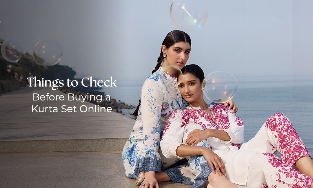Things to Check Before Buying a Kurta Set Online