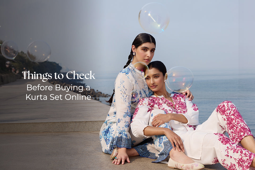 Things to Check Before Buying a Kurta Set Online