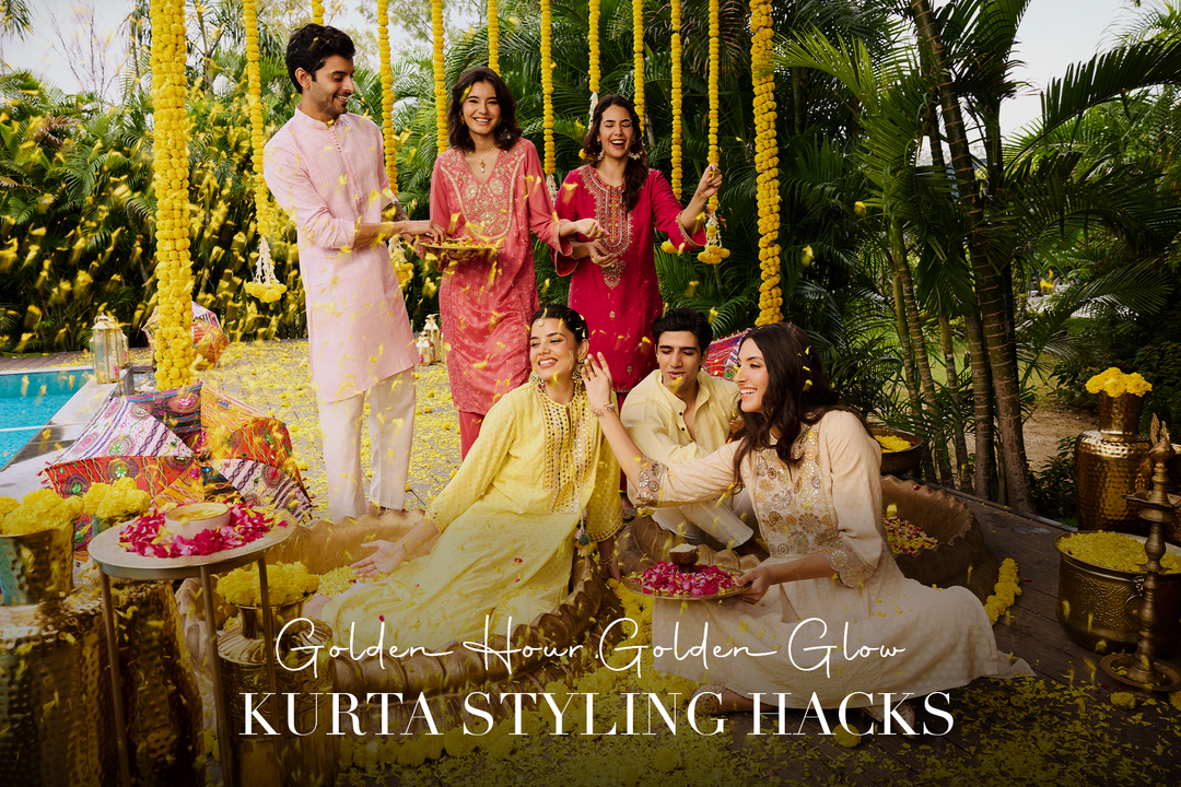 SWAN HALDI KURTA SET