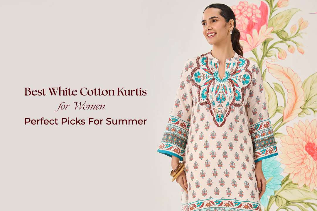 Best white Cotton Kurtis for Women: Perfect Picks for Summer