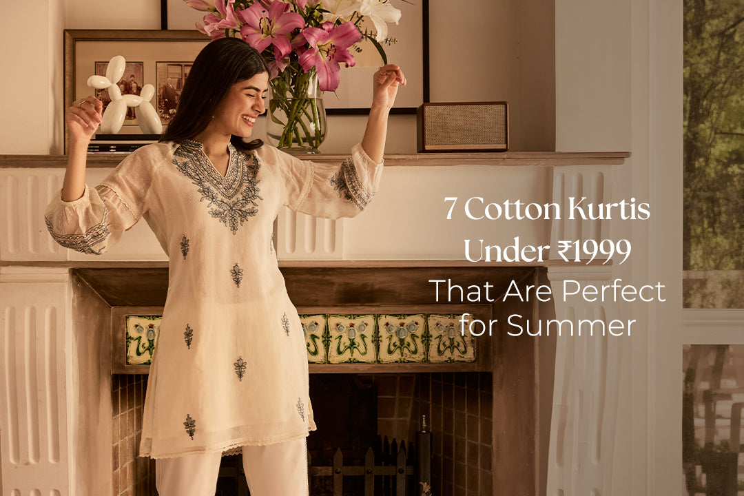 7 Cotton Kurtis Under ₹1999 That Are Perfect for Summer