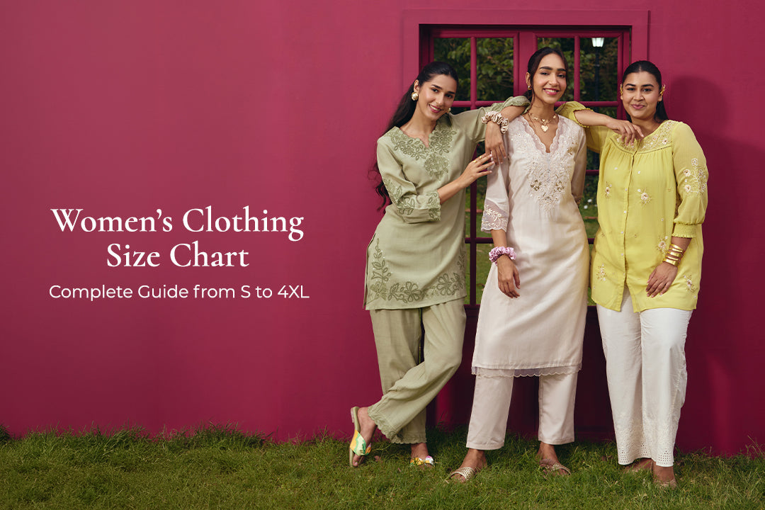 Women’s Clothing Size Chart Complete Guide from S to 4XL