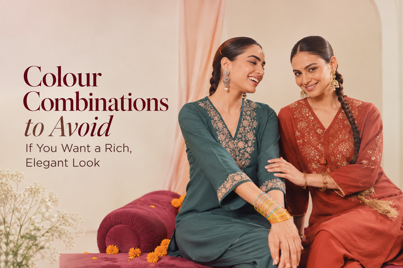 Colour Combinations to Avoid If You Want a Rich, Elegant Look
