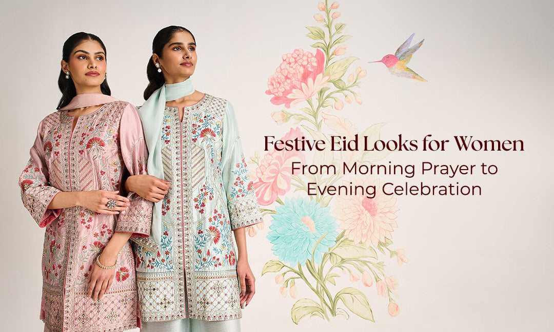 Festive Eid Looks for Women: From Morning Prayer to Evening Celebration
