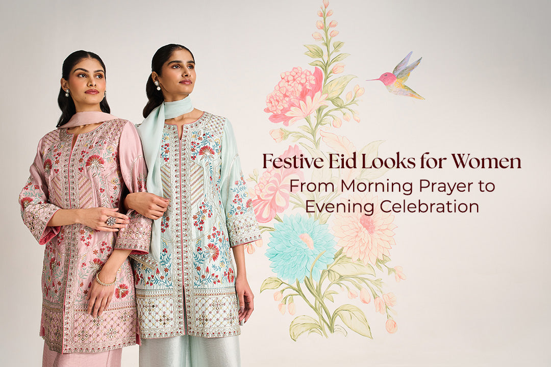 Festive Eid Looks for Women: From Morning Prayer to Evening Celebration