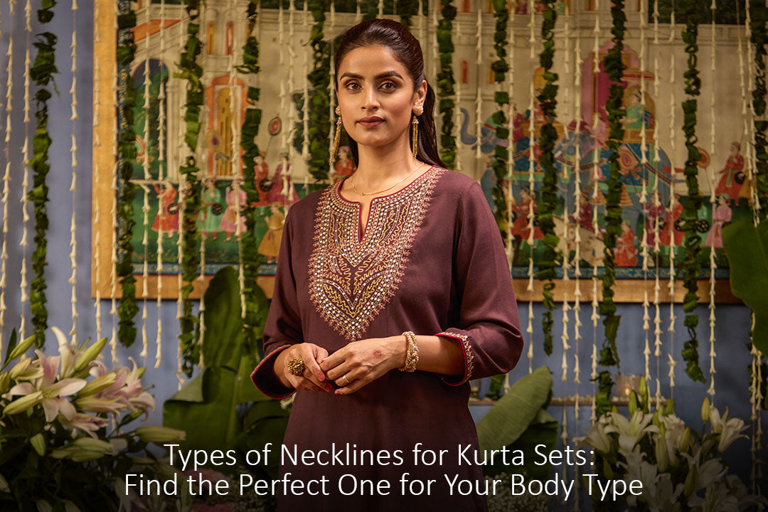Types of Necklines for Kurta Sets for Women: Find the Perfect One for Your Body Type