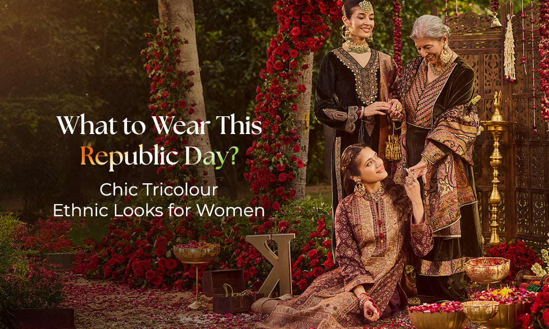 What to Wear This Republic Day? Chic Tricolour Ethnic Looks for Women