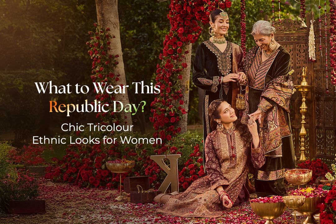 What to Wear This Republic Day? Chic Tricolour Ethnic Looks for Women