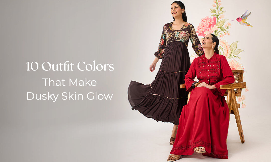 10 Outfit Colors That Make Dusky Skin Glow