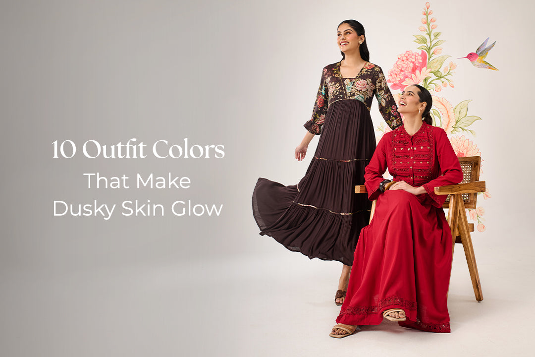 10 Outfit Colors That Make Dusky Skin Glow