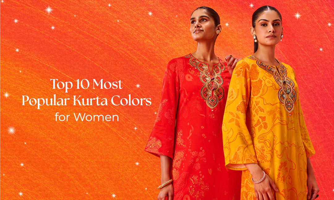 Top 10 Most Popular Kurta Colors for Women