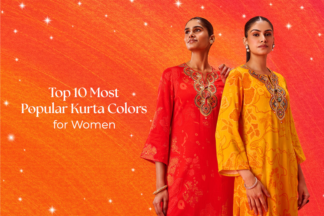 Top 10 Most Popular Kurta Colors for Women