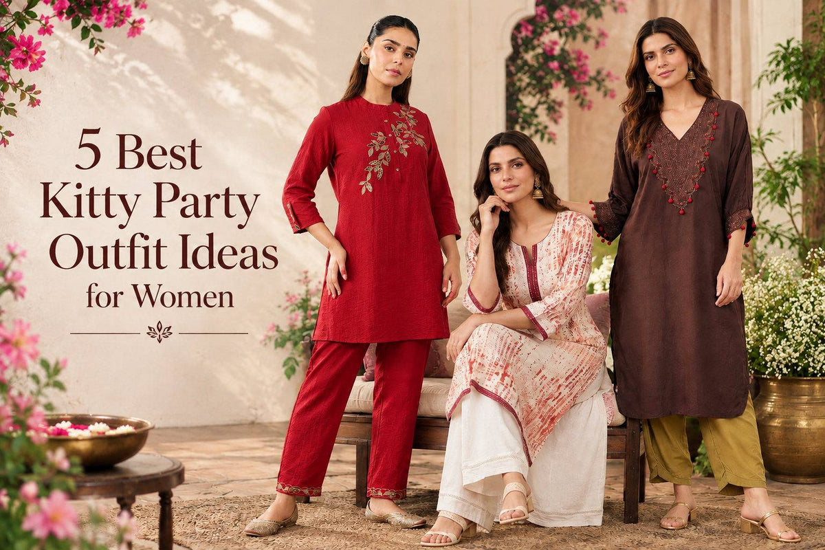 5 Best Kitty Party Outfit Ideas for Women