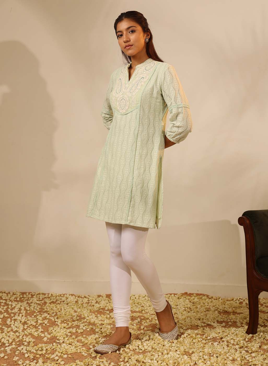 Multicolor Cotton/Linen Ladies Net Kurti at Rs 750 in Jaipur | ID:  13724564212