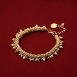 Gold Noor Pearl Bor Bracelet