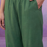 Blue Viscose Rayon Dori Embroidered Co-ord Set