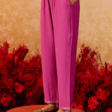 Navya Royal Fuchsia Embroidered Kurta Set