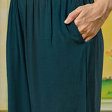 Meher Teal Green Embroidered Kurta Set
