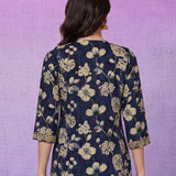 Myra Midnight Blue Co-ord Set