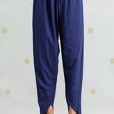 Aarini Blue Ombre Embroidered Kaftan Set
