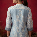 Arpora Spa Printed Linen Straight Kurta