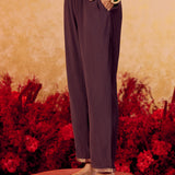 Samaira Copper Brown Embroidered Suit Set
