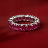 Fuchsia Amaya Swarovski Ring
