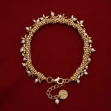 Gold Noor Pearl Bor Bracelet