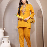 Viscose Rayon Embroidered Co-Ord Set