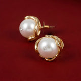 Aanya Pearl Stud Earrings