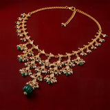 Emerald Green Vanya Multilayer Bead Necklace