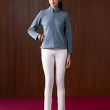 Noelle Blue Fur-lined Jacket