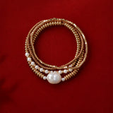 Elara Baroque Pearl Bracelet