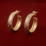 Nysa CZ Hoop Earrings