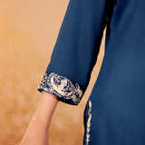Samaira Admiral Blue Embroidered Suit Set