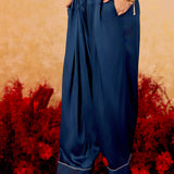 Samaira Admiral Blue Embroidered Suit Set