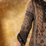 Zoya Mud Brown Printed Kurta Set