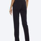 Navy Blue Regular Plain Pants
