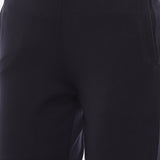 Navy Blue Regular Plain Pants