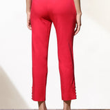Mia Pink Relaxed Fit Pants for Women