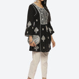 Ayeza White Classic Fit Pants for Women