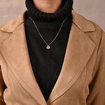 Beige Full Sleeve Tie Belt Trench Coat - Lakshita