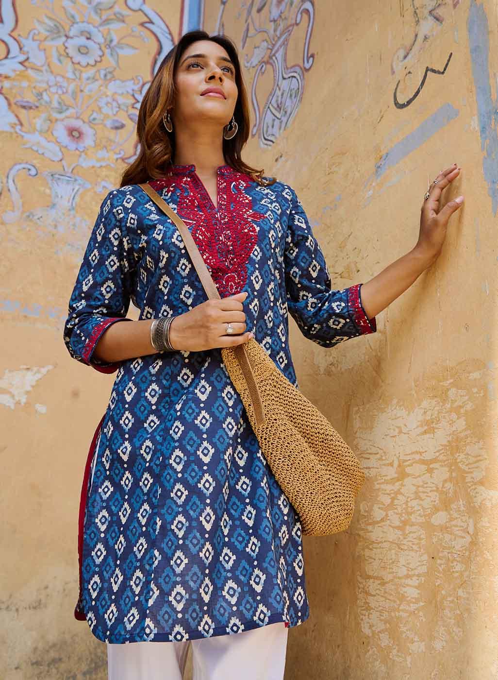 Pin by Neel on Women's fashion | Long kurti designs, Designer kurti  patterns, Designer maxi dress