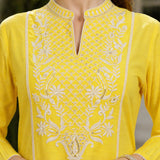 Cotton Linen Embroidered Tunic